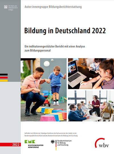 Cover der Publikation "Bildung in Deutschland 2022"