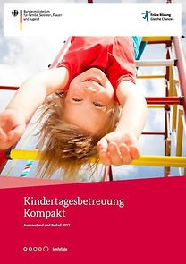 Titelbild der Achten Ausgabe der Reihe "Kindertagesbetreuung Kompakt"