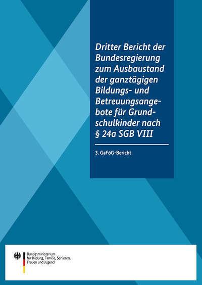 Cover der Publikation 3. GaFöG-Bericht